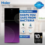 Haier HRF-346 IAPA+/IARA+ Anti-Bacterial Digital Inverter Refrigerator 12 Cubic Feet With Official Warranty