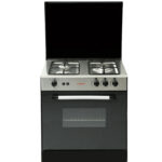 Crown 27M Cooking Range 3 Burner 27Inch – Tamchini Black With Official Warranty