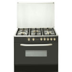 Crown HS1 (IMP) Cooking Range 34inch Brass Burner SS Top With Official Warranty